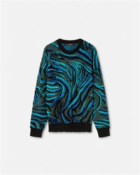 versace tiger jumper